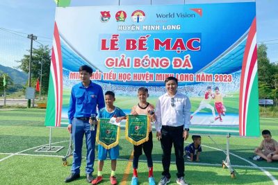 Trường tiểu học Long Mai đạt Huy chương đồng- giải bóng đá học sinh tiểu học 2023