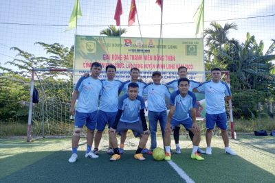 Trường TH Long mai tham gia giải Bóng đá CNVC-LĐ huyện Minh Long tháng 8.2023